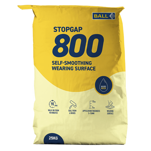 Stopgap 800 self-smoothing wearing surface