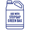 Use with Stopgap Green Bag