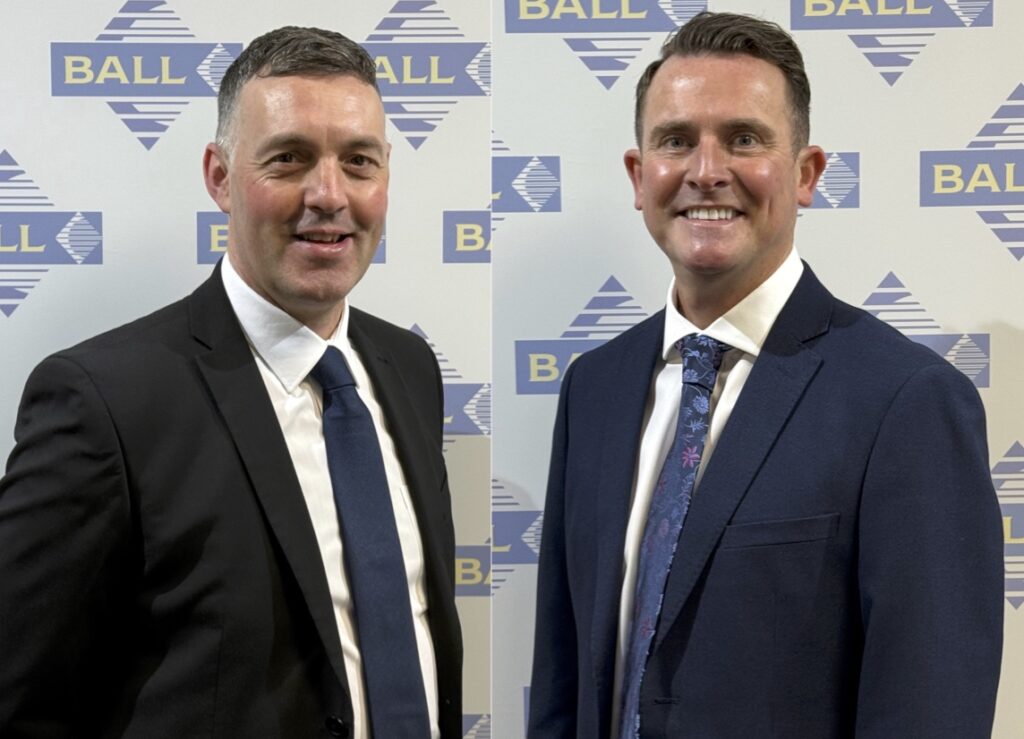 Phil Nightingale, formerly technical support representative for the East Midlands, now promoted to Central Area Sales Manager. And Michael Hoe who has been appointed Area Sales Manager for the North of England, Scotland and Ireland.