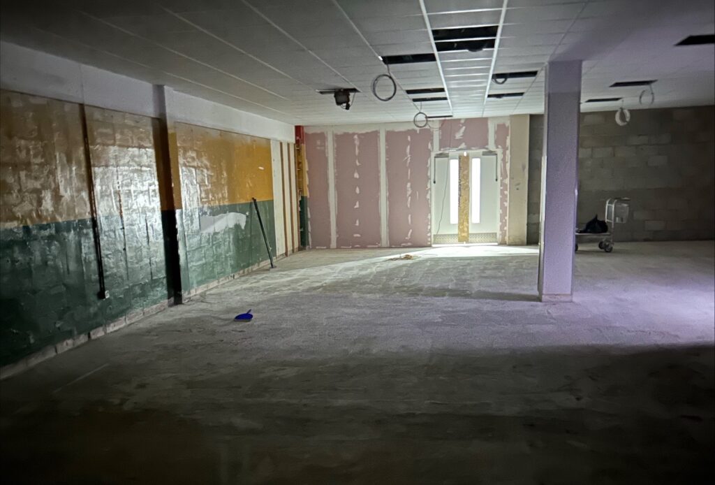 F. Ball Technical Representative, Gary Kenworthy, advises on the best approach for creating a smooth wearing surface at a self-storage unit.