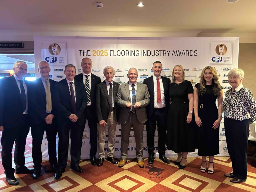 Members of the F. Ball team attending the CFJ Awards 2025.