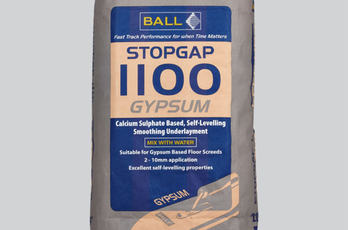 Stopgap 1100 Gypsum Calcium Sulphate Based Underlayment
